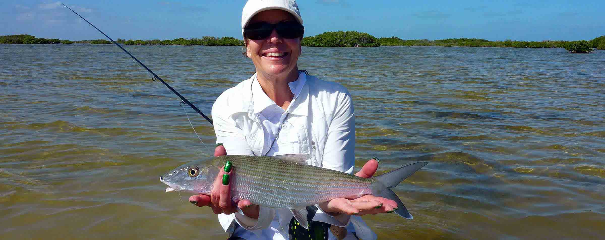 Ascension Bay Mexico Fly Fishing for Bonefish
