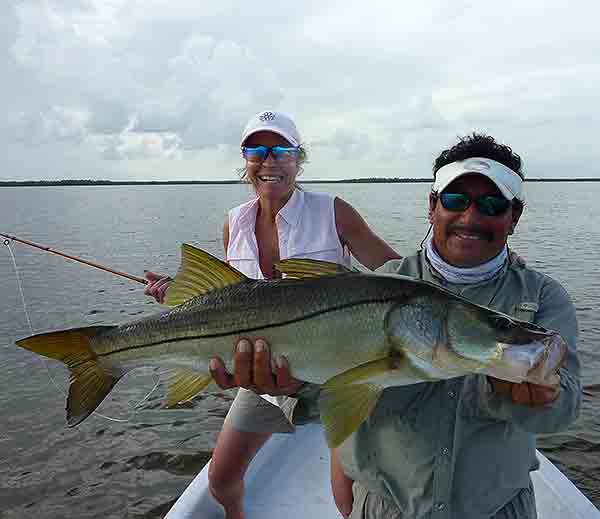 Ascension Bay Fly Fishing Lodge Snook Fishing